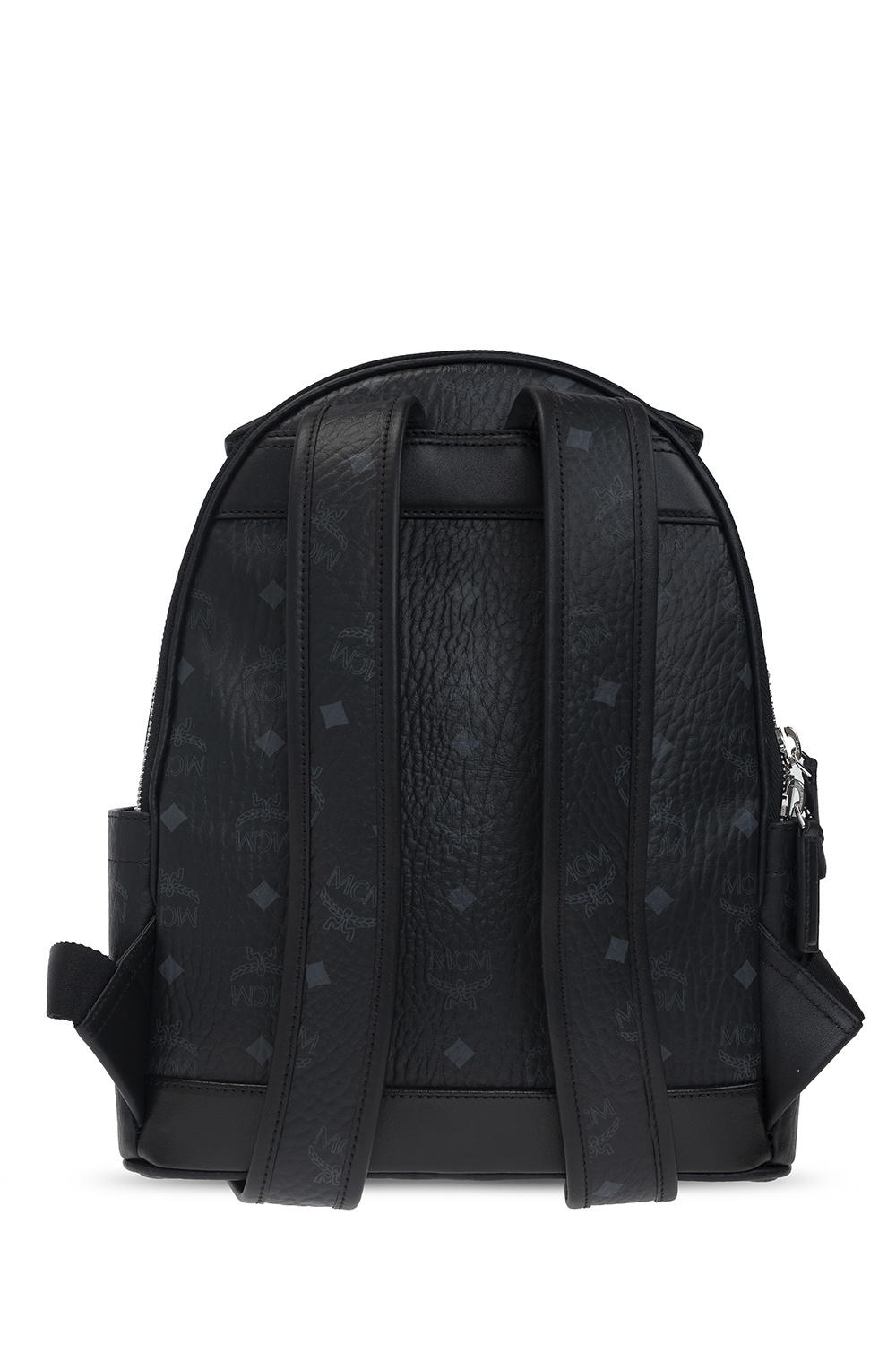 Mcm backpack nylon black best sale